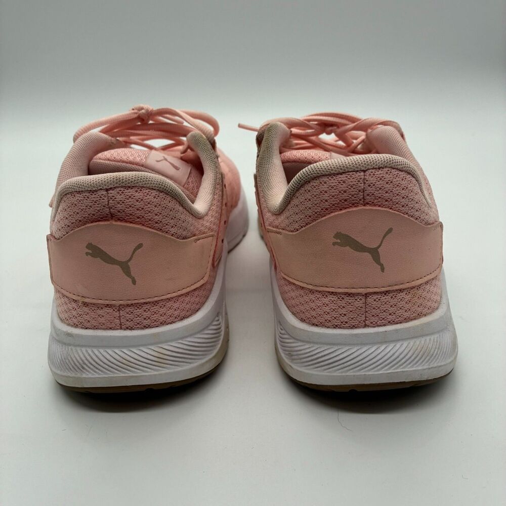 Puma Mens Size 11 Pink Rose Gold Mesh Athletic Running Training Shoes Sneakers - Picture 4 of 7